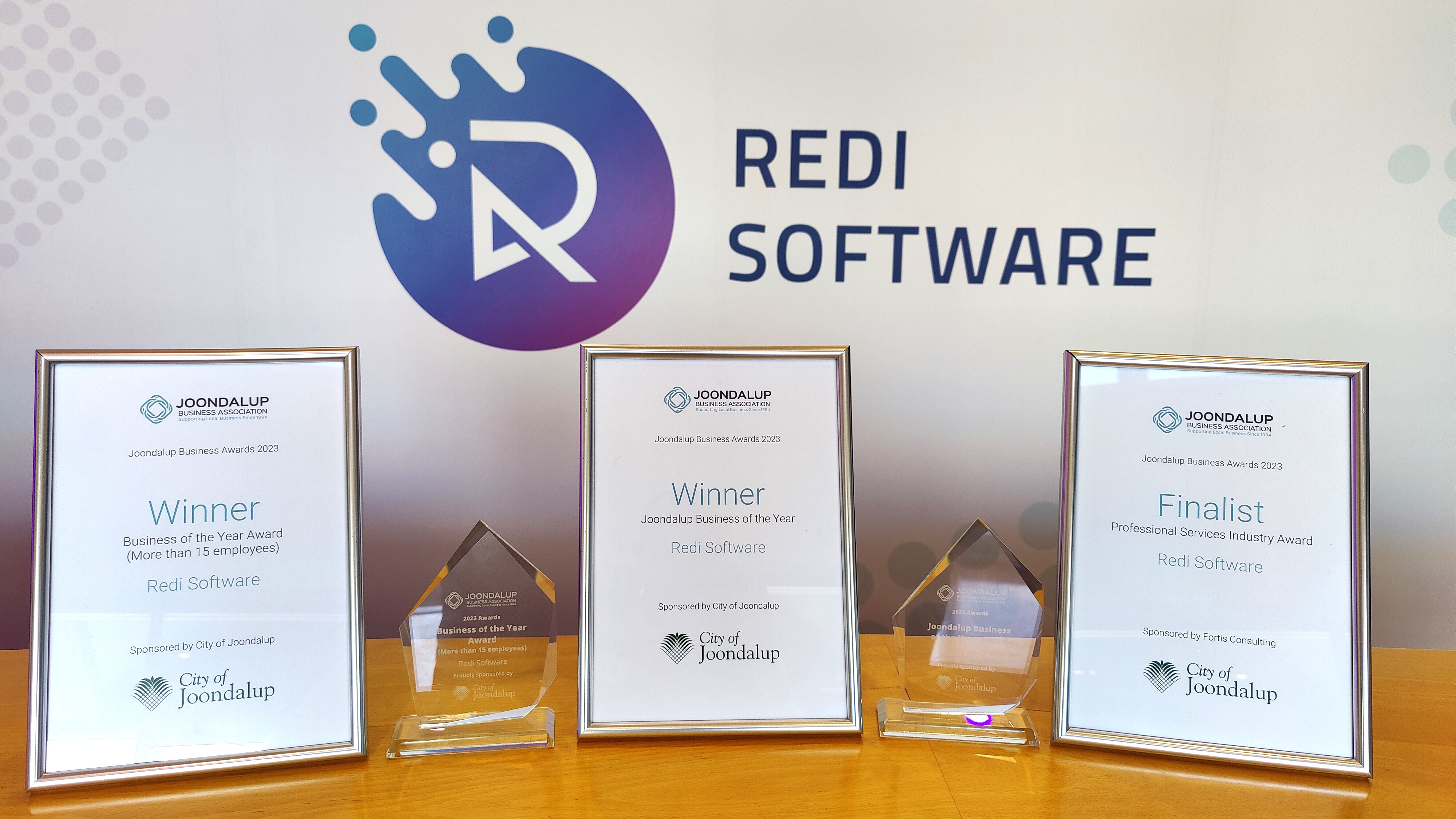 We are WINNERS of BUSINESS OF THE YEAR 2023!!!! - Redi Software - Perth ...