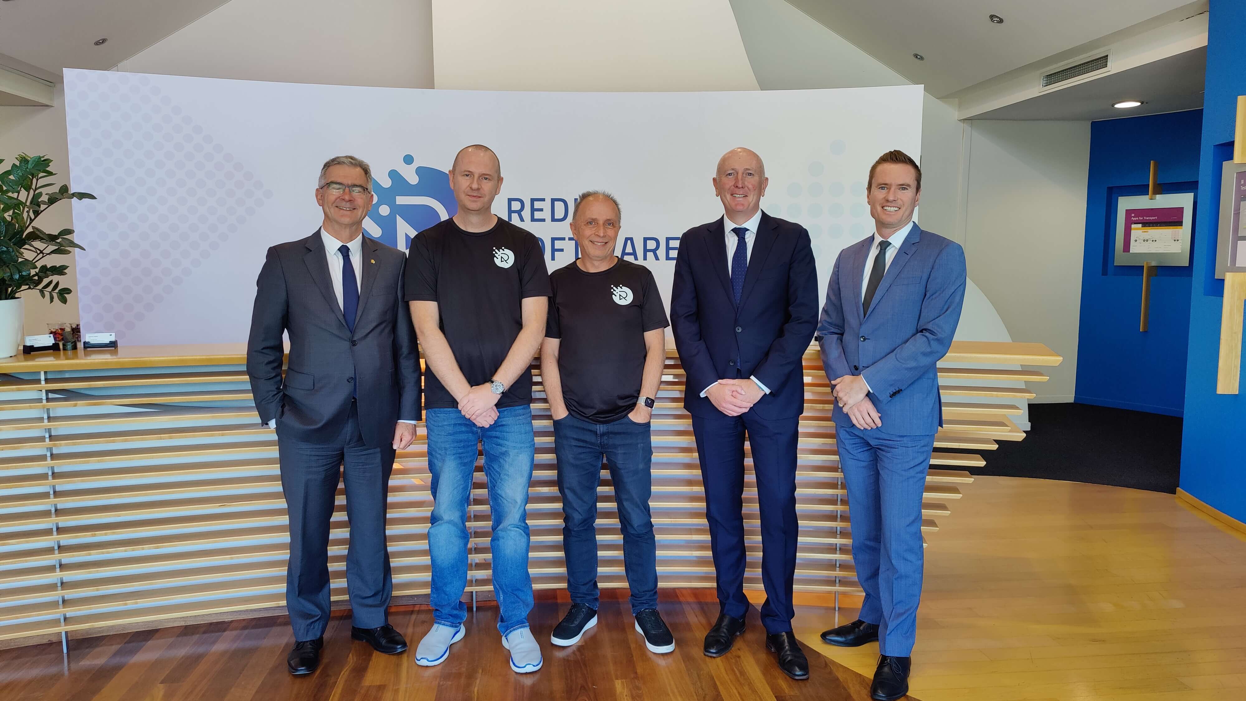 A visit from the Hon. Stephen Dawson MLC - Redi Software - Perth ...
