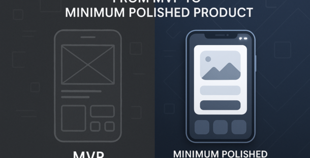 MVP to Minimum Polished Product